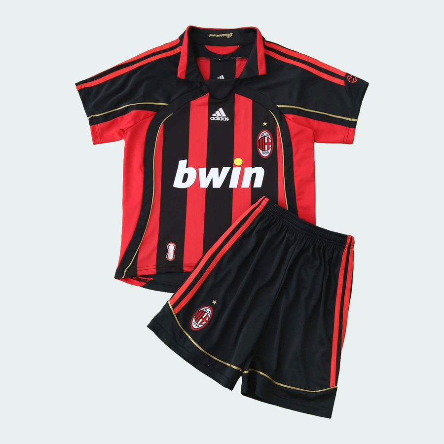 AC MILAN 06/07 RETRO HOME KIDS KIT