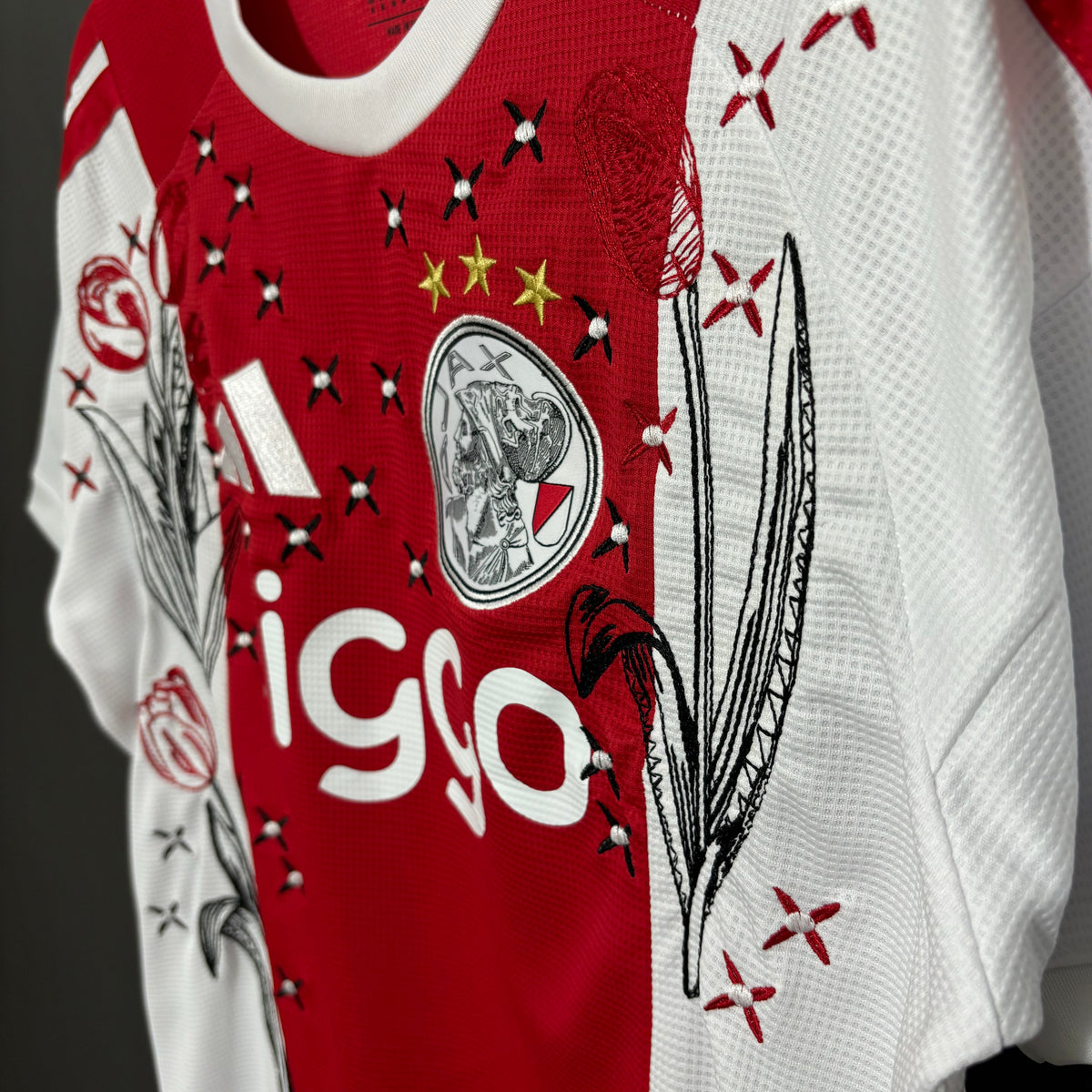 AJAX 26/27 HOME EMBROIDERED JERSEY