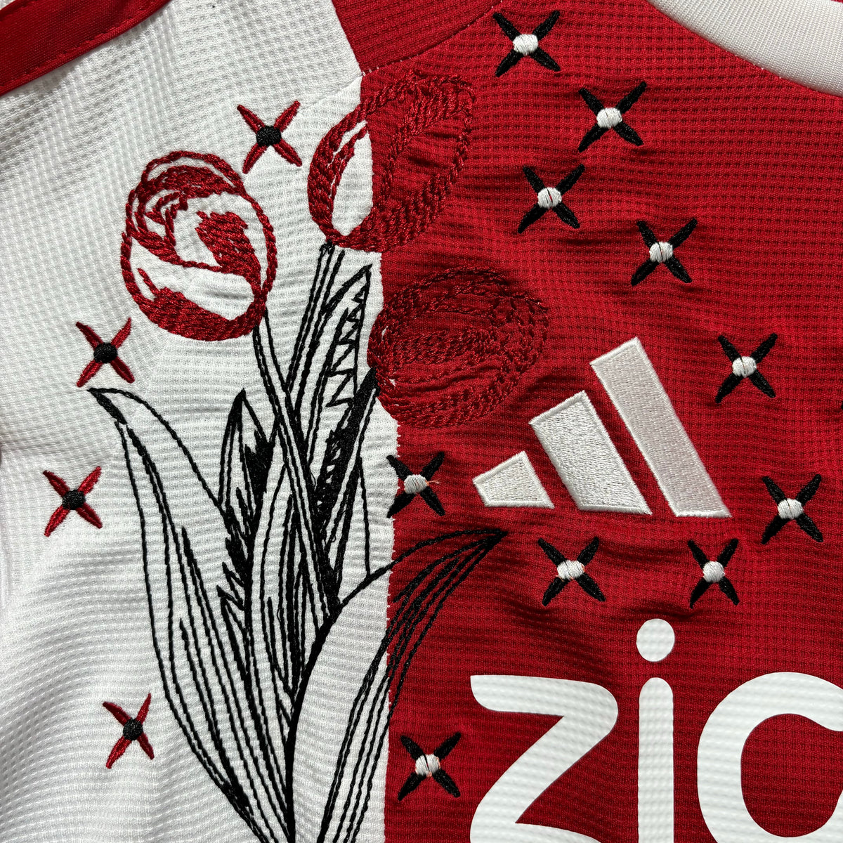 AJAX 26/27 HOME EMBROIDERED JERSEY