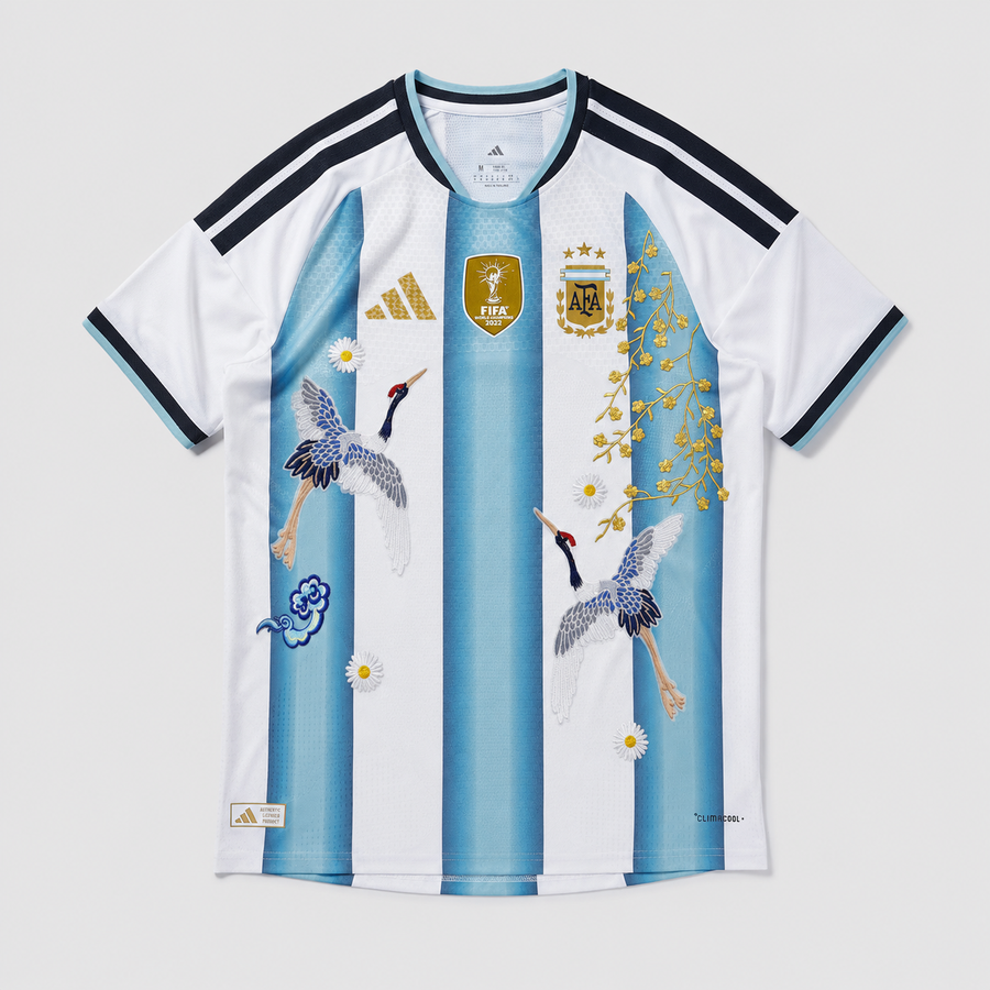 ARGENTINA 26/27 HOME EMBROIDERED PLAYER JERSEY