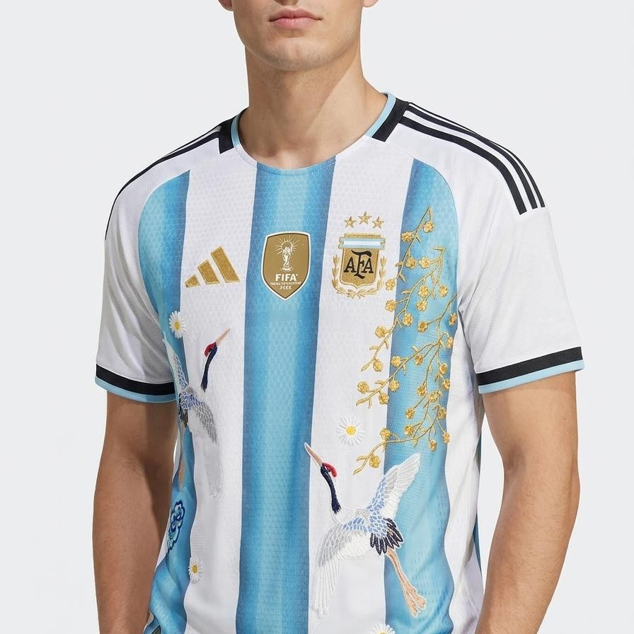 ARGENTINA 26/27 HOME EMBROIDERED PLAYER JERSEY