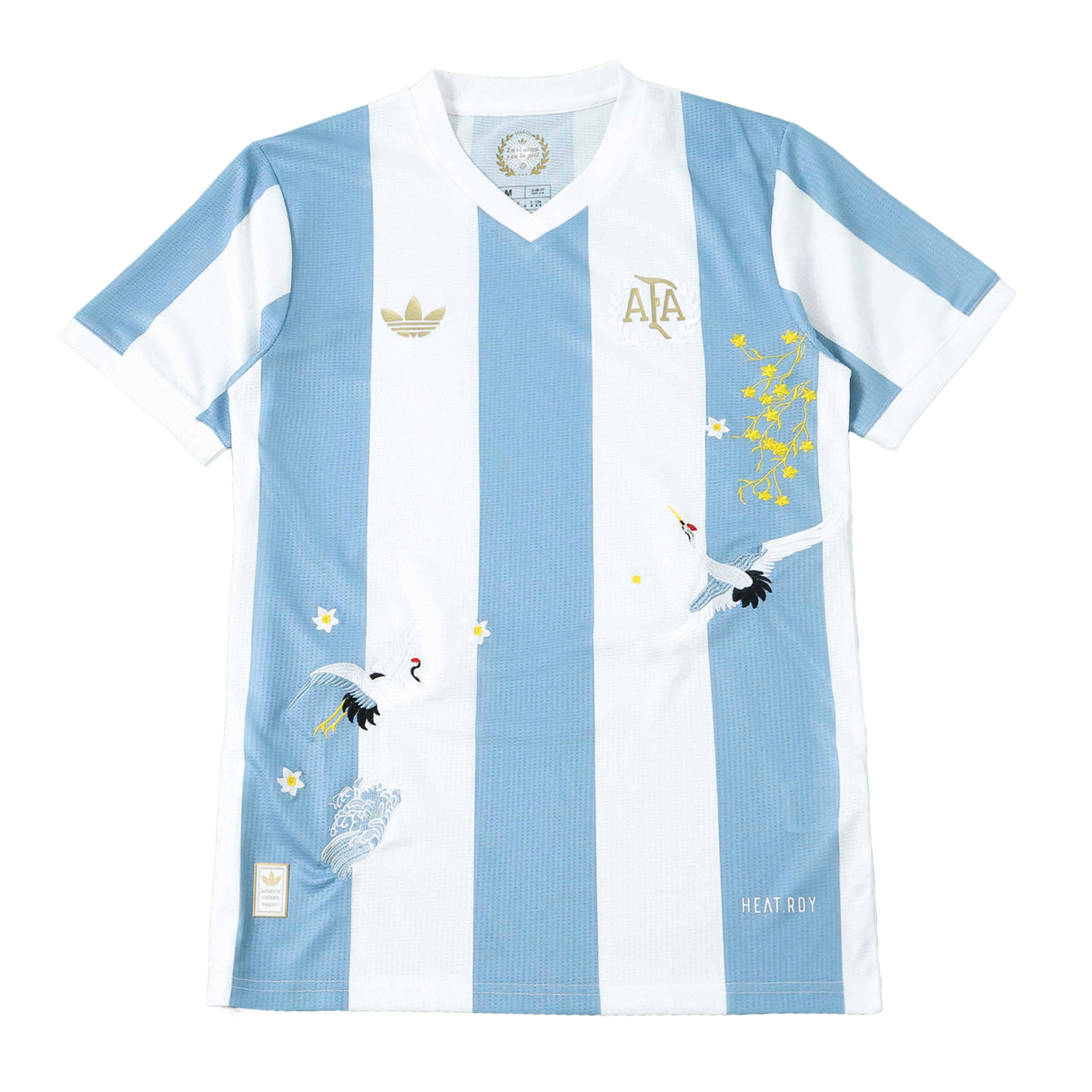 ARGENTINA EMBROIDERED JERSEY