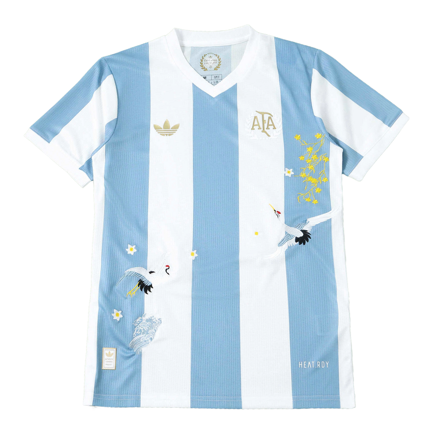 ARGENTINA EMBROIDERED JERSEY