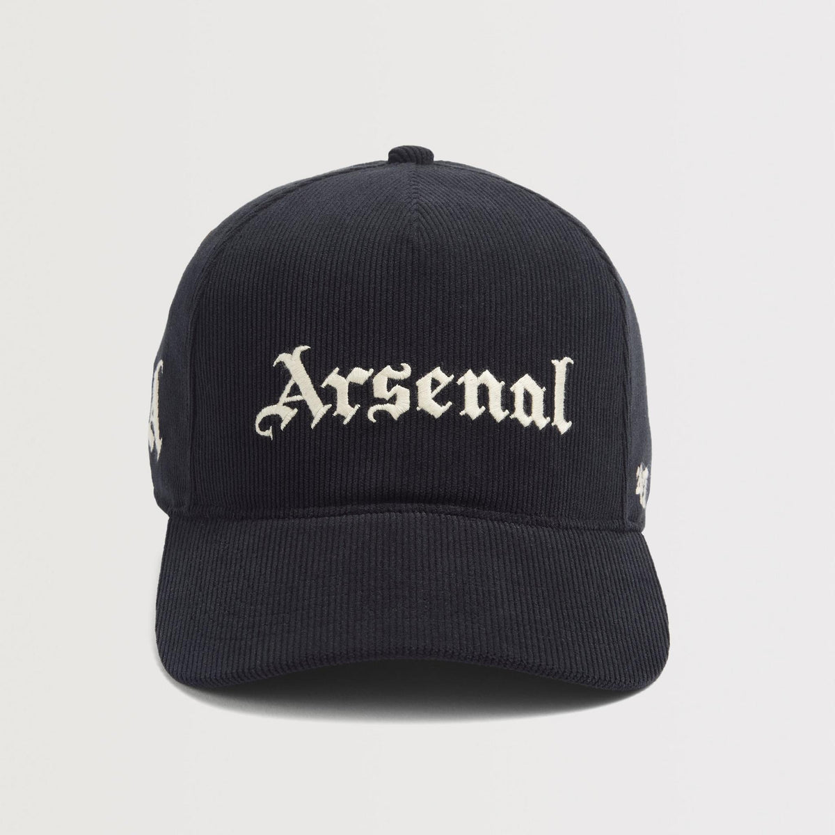 ARSENAL CORDUROY CAP BLACK