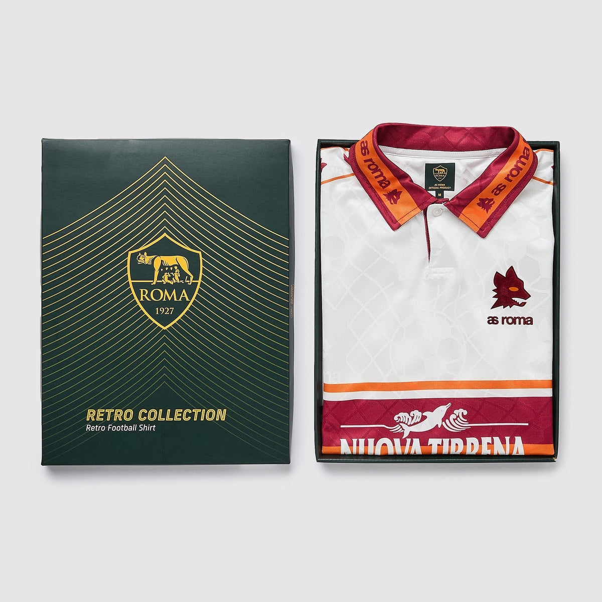 AS ROMA 94/95 RETRO AWAY JERSEY