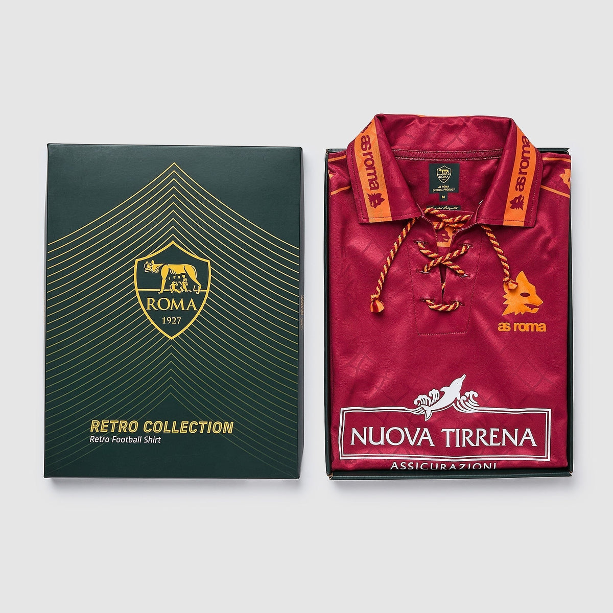 AS ROMA 94/95 RETRO HOME JERSEY