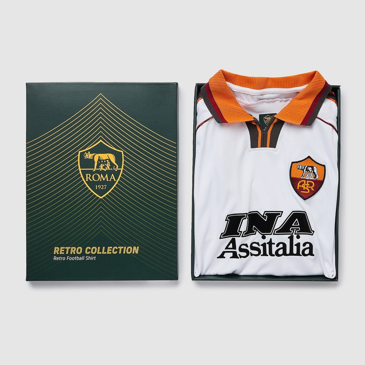 AS ROMA 98/99 RETRO AWAY JERSEY