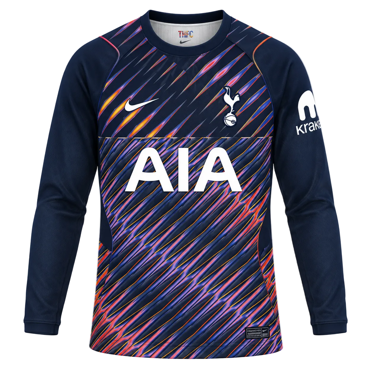 TOTTENHAM HOTSPUR 26/27 AUTHENTIC AWAY LONG SLEEVE JERSEY