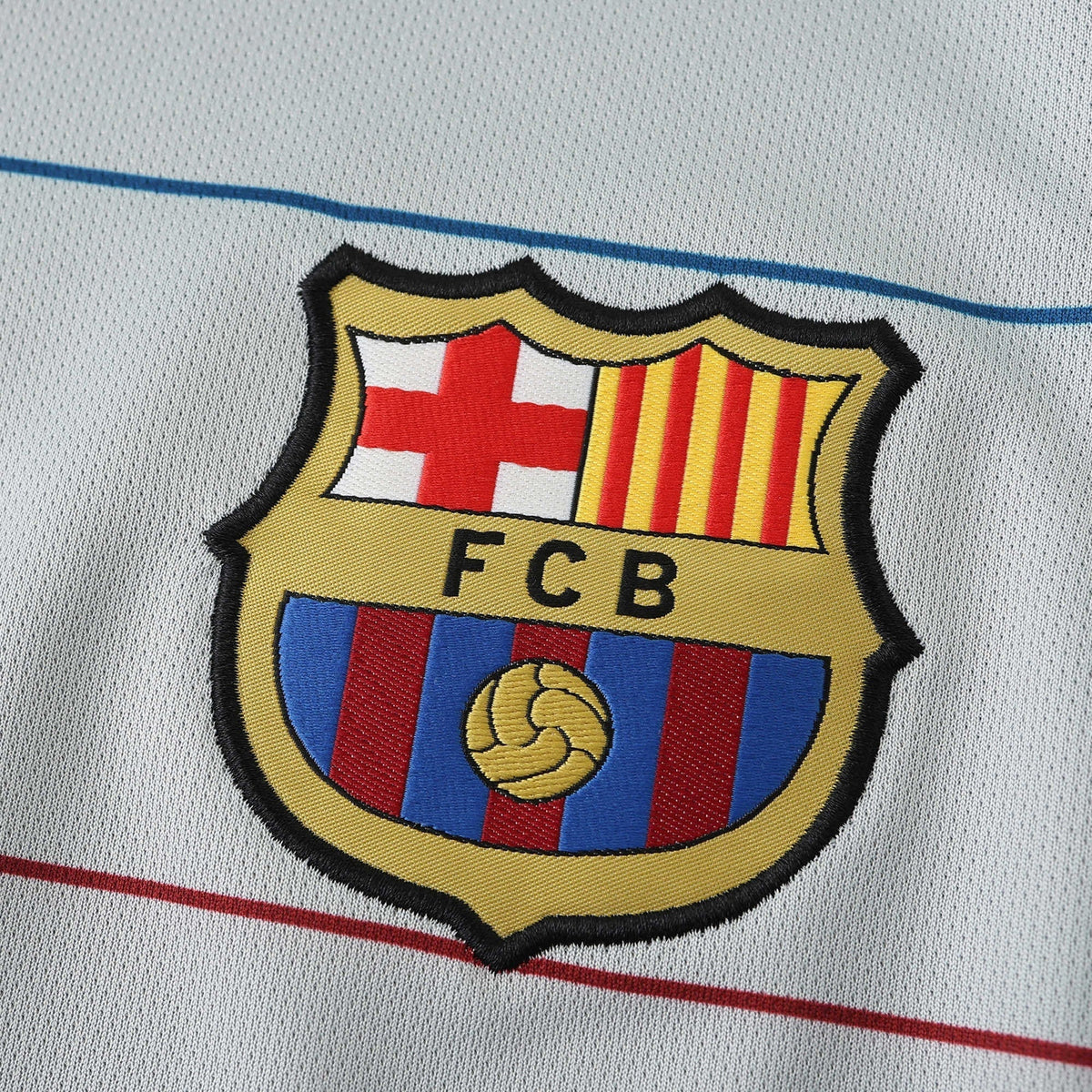 BARCELONA 03/04 RETRO AWAY LONG SLEEVE JERSEY