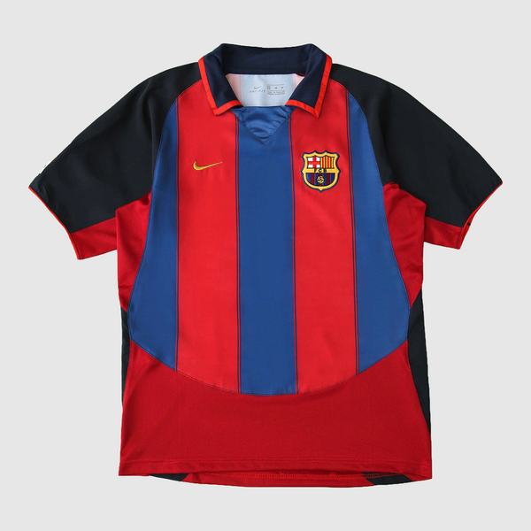 BARCELONA 03/04 RETRO HOME I JERSEY