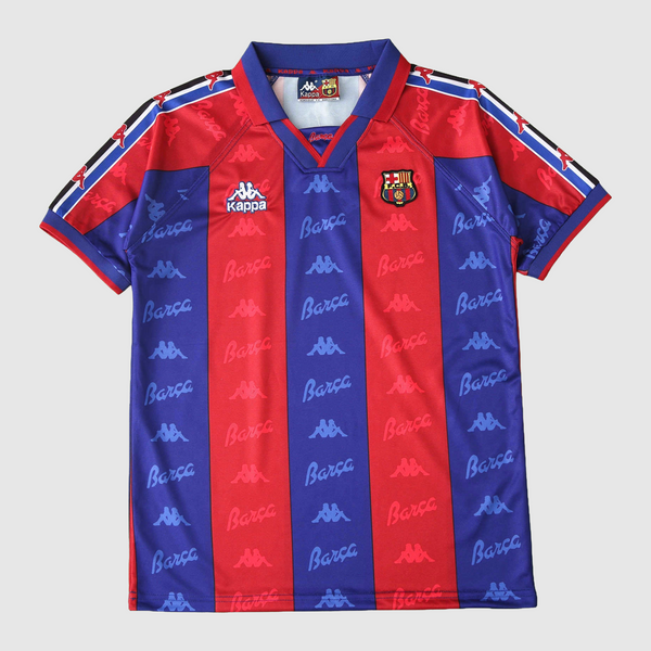 BARCELONA 96/97 RETRO HOME JERSEY