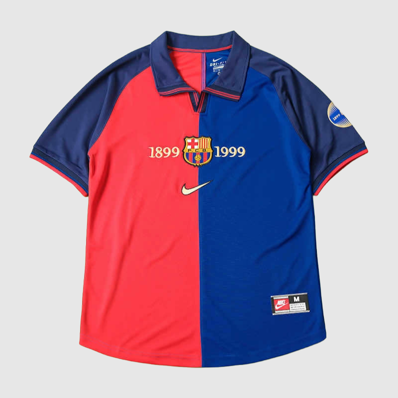 BARCELONA 99/00 RETRO HOME JERSEY