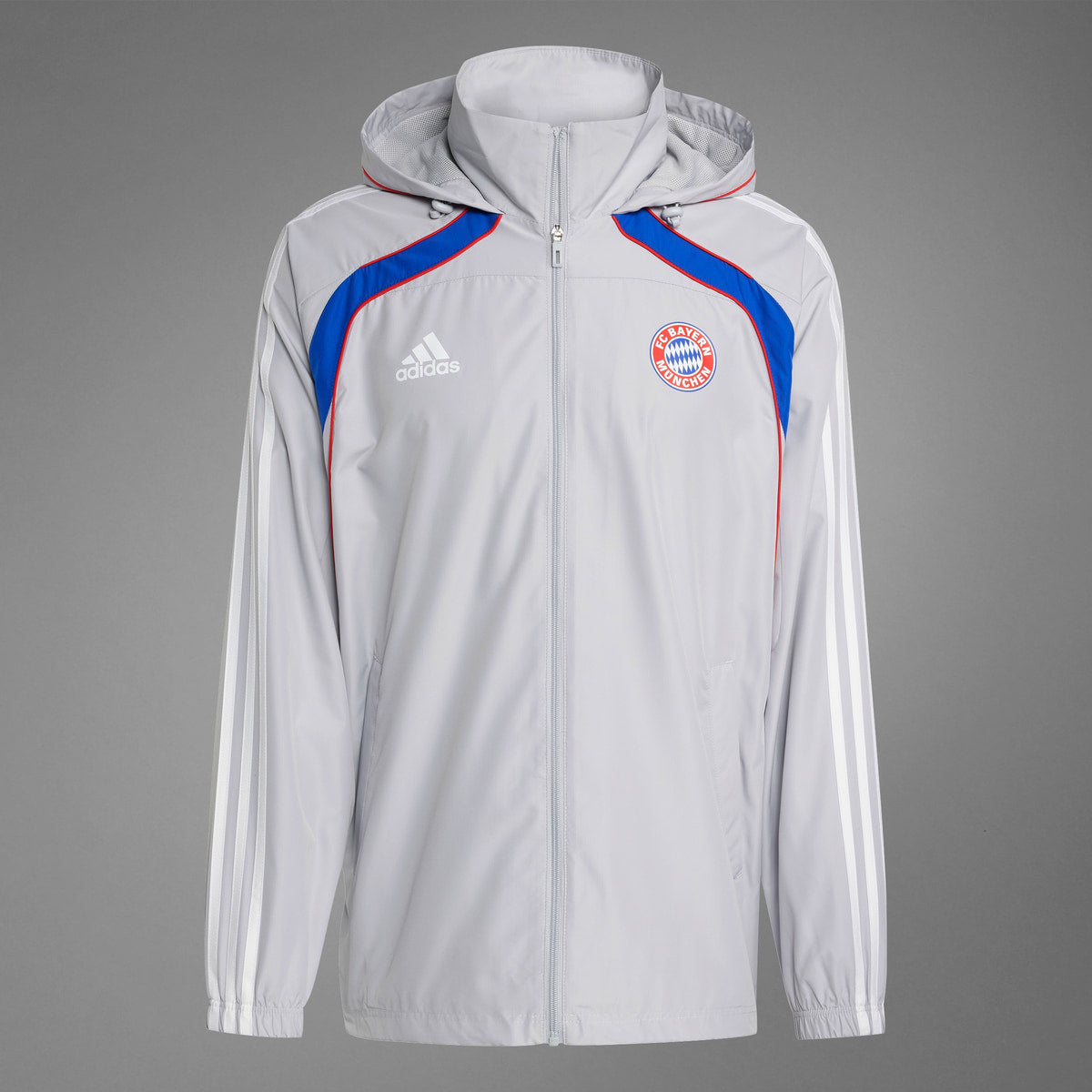 BAYERN MUNICH WINDBREAKER GREY