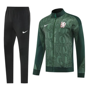 CHELSEA 25/26 GREEN JACKET TRACKSUIT