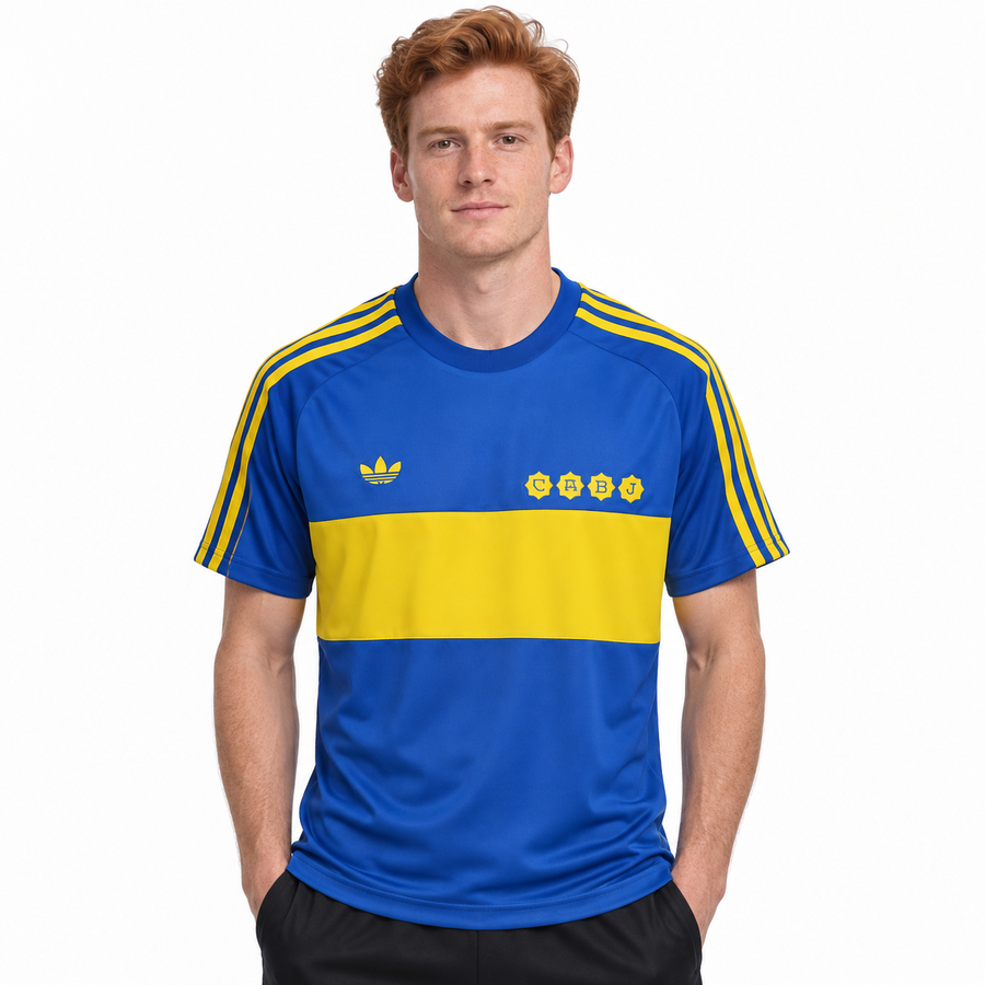 BOCA JUNIORS 81 RETRO HOME JERSEY