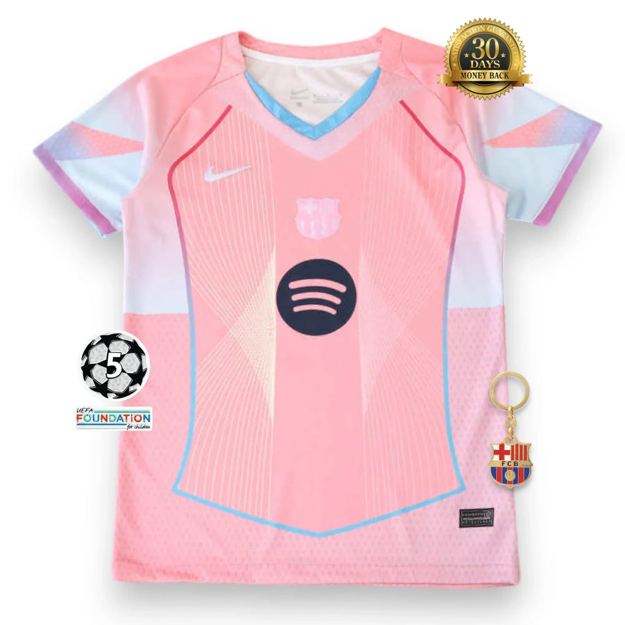 BARCELONA 25/26 SPECIAL EDITION PINK WOMEN JERSEY