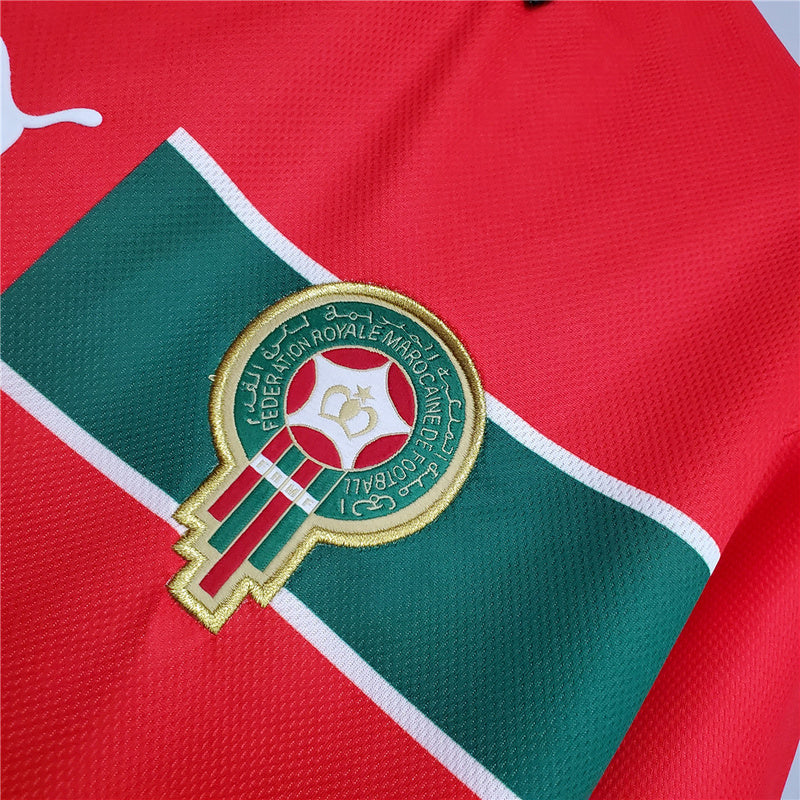 MOROCCO 98 RETRO AWAY RED JERSEY
