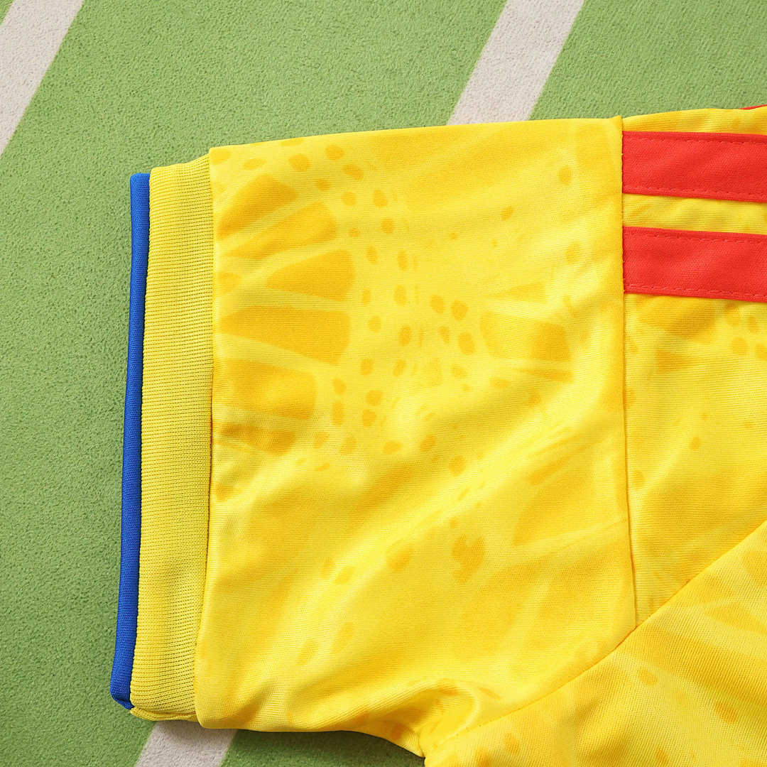 COLOMBIA 26 WOMEN CROPPED WORLD CUP JERSEY