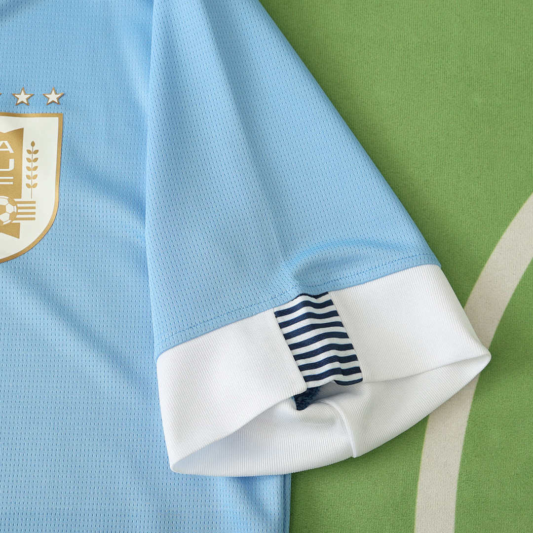 URUGUAY 24 UEFA BLUE COMMEMORATIVE JERSEY