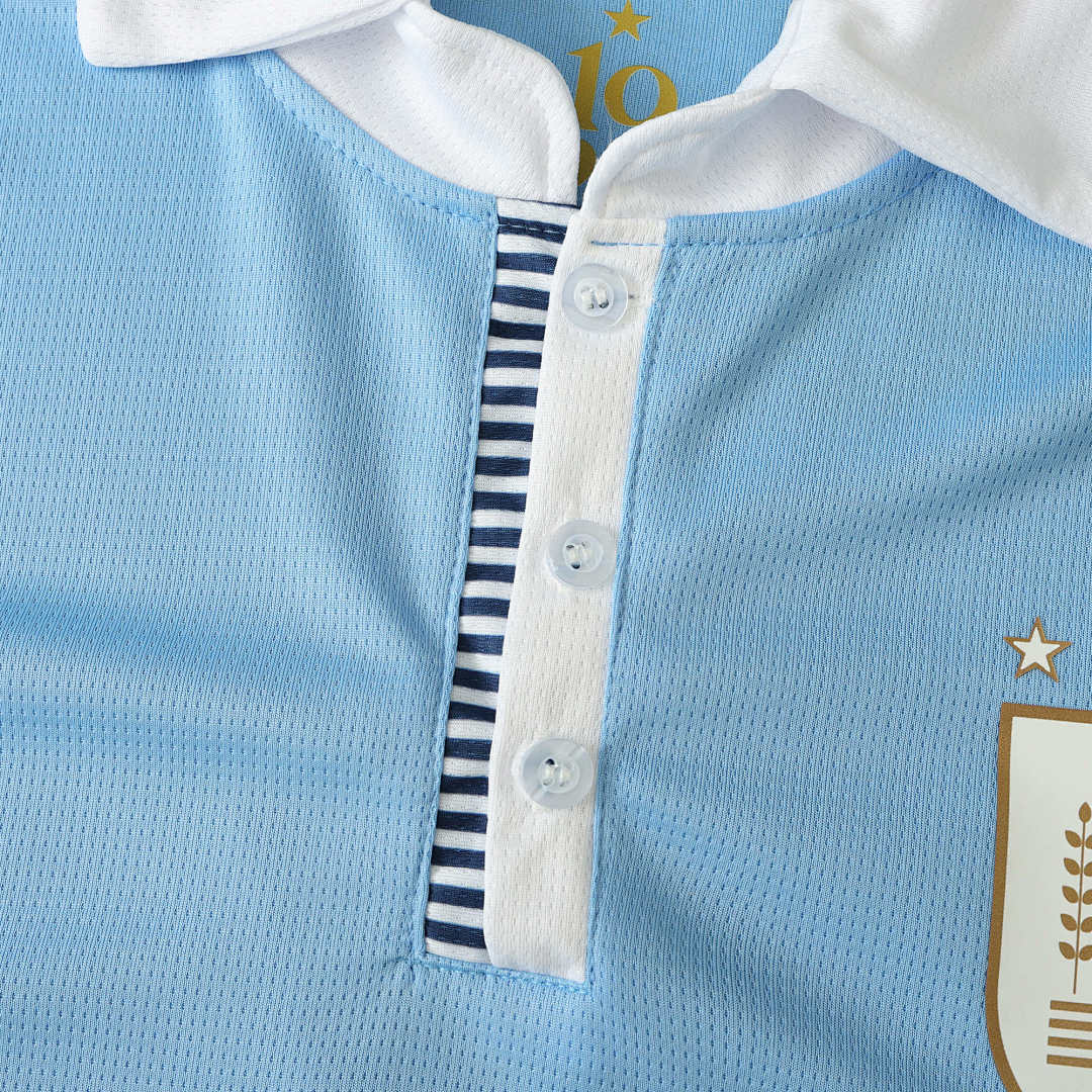 URUGUAY 24 UEFA BLUE COMMEMORATIVE JERSEY