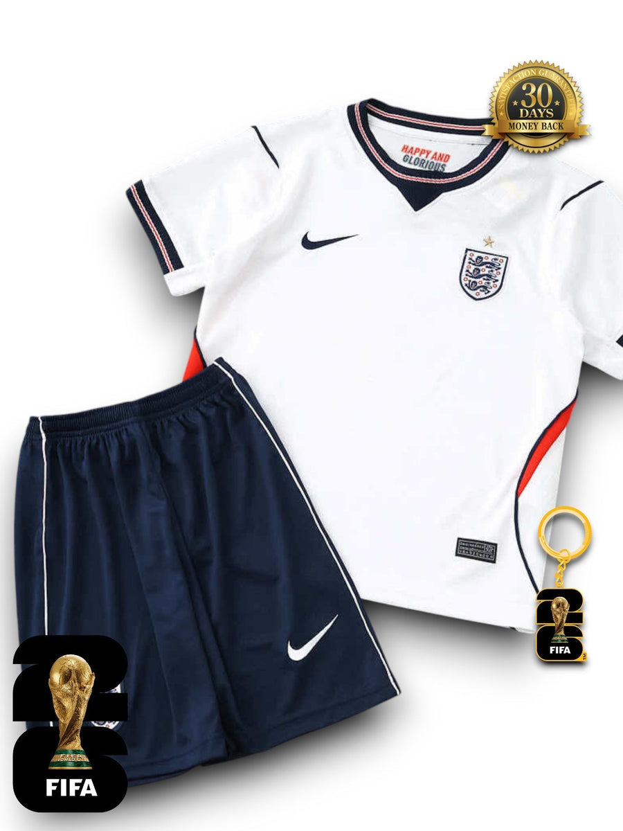 ENGLAND 26 HOME KIDS WORLD CUP KIT