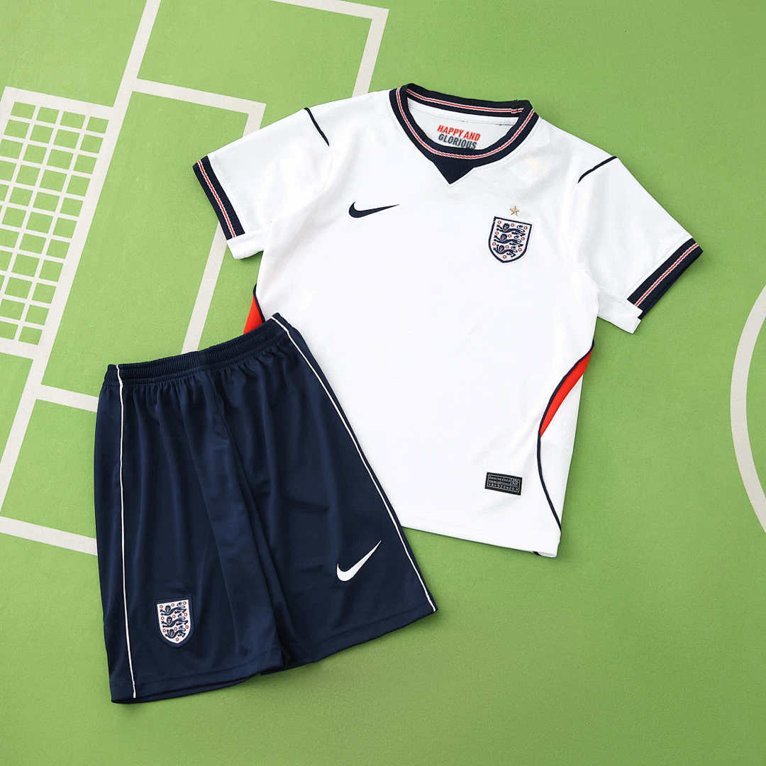 ENGLAND 26 HOME KIDS WORLD CUP KIT