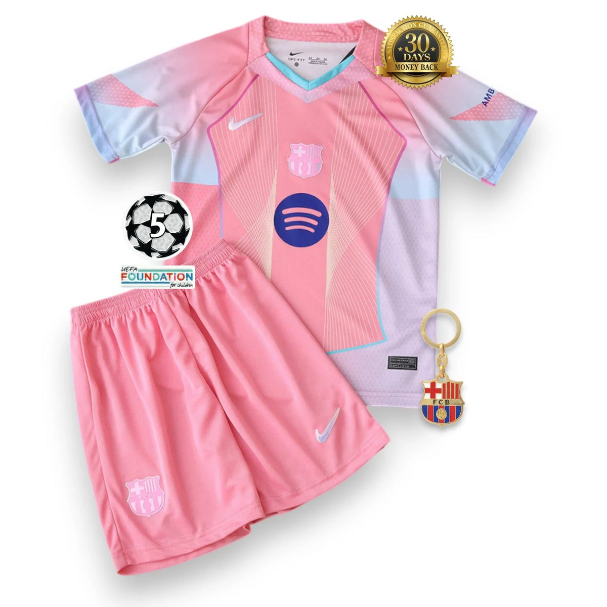BARCELONA 25/26 SPECIAL EDITION PINK KIDS KIT