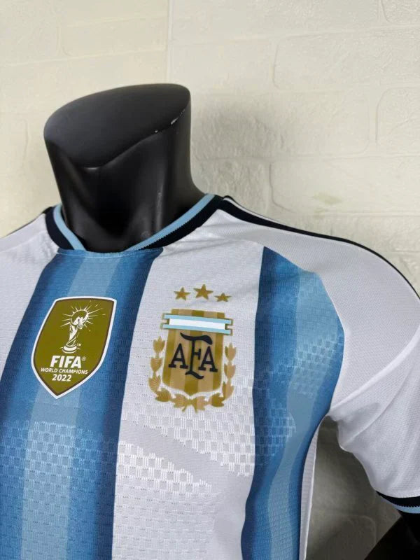 ARGENTINA 26 HOME AUTHENTIC WORLD CUP JERSEY