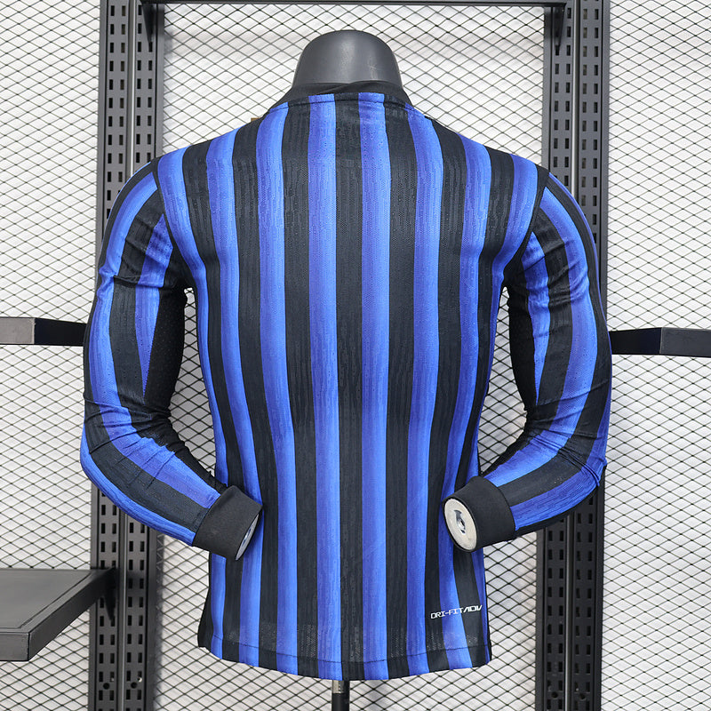 INTER MILAN 25/26 HOME LONG SLEEVE AUTHENTIC JERSEY