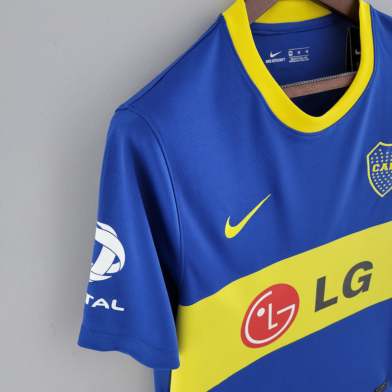 BOCA JUNIORS 10/11 RETRO HOME JERSEY