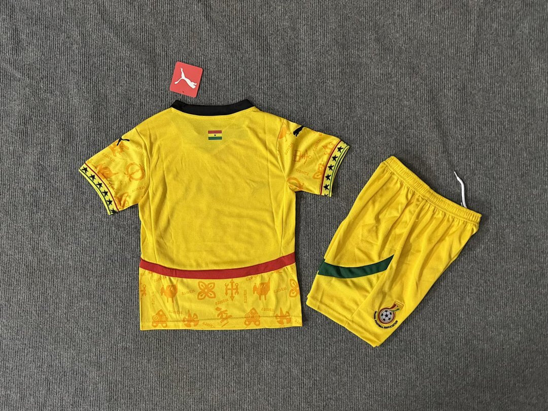 GHANA 25/26 AWAY KIDS KIT