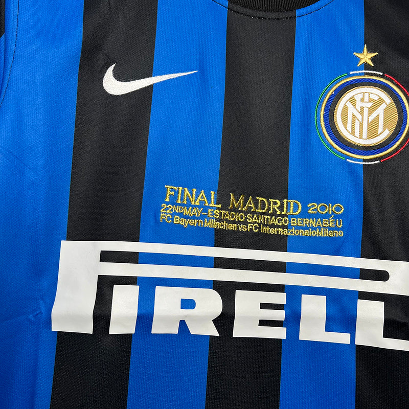 INTER MILAN 10 RETRO FINAL MADRID JERSEY