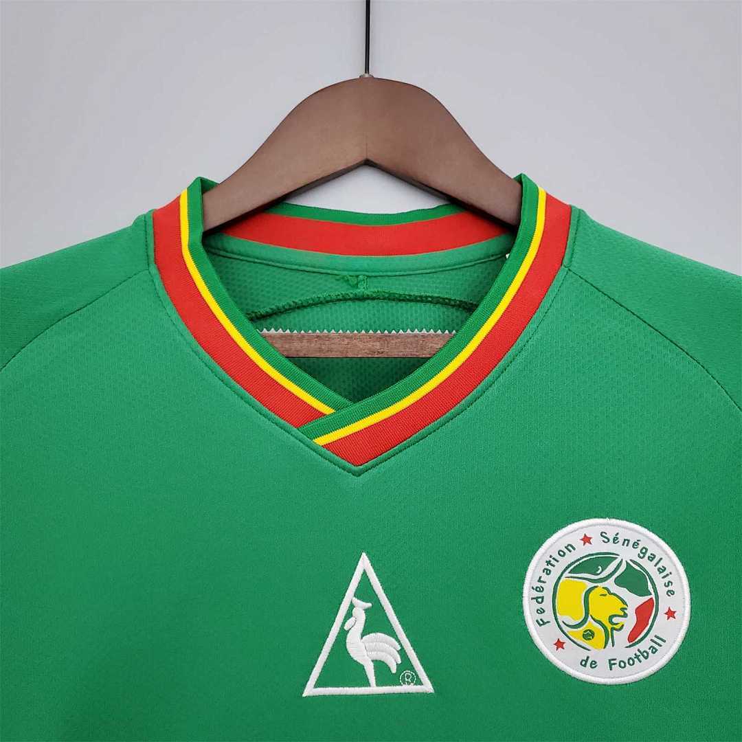 SENEGAL 02 RETRO GREEN JERSEY