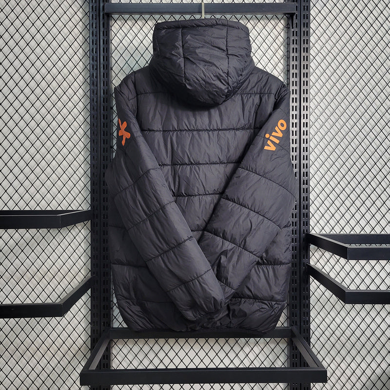 BRAZIL PUFFER BLACK JACKET