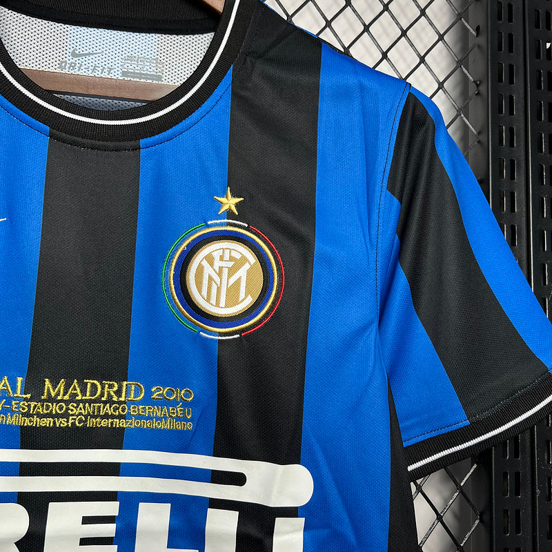 INTER MILAN 10 RETRO FINAL MADRID JERSEY