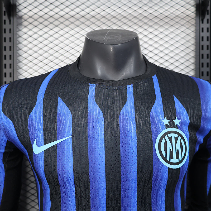 INTER MILAN 25/26 HOME LONG SLEEVE AUTHENTIC JERSEY