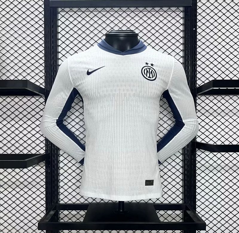 INTER MILAN 24/25 AWAY LONG SLEEVE PLAYER JERSEY