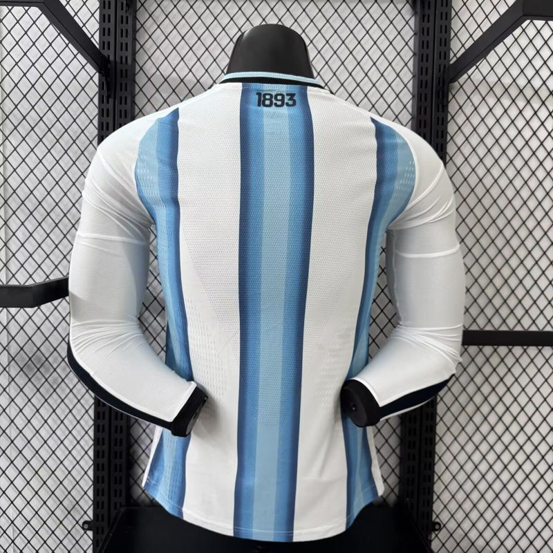 ARGENTINA 26 HOME LONG SLEEVE AUTHENTIC WORLD CUP JERSEY
