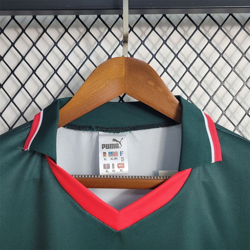 MOROCCO 98 RETRO AWAY GREEN LONG SLEEVE JERSEY