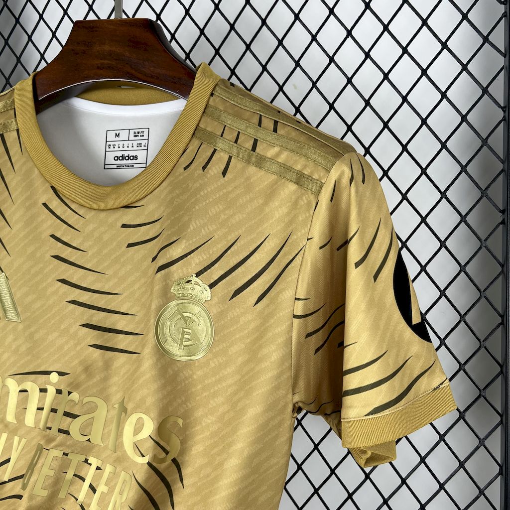 REAL MADRID 25/26 TRAINING GOLD JERSEY