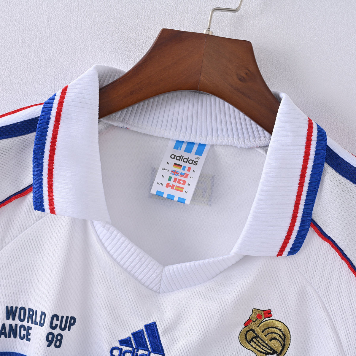 FRANCE 98 RETRO AWAY WORLD CUP JERSEY