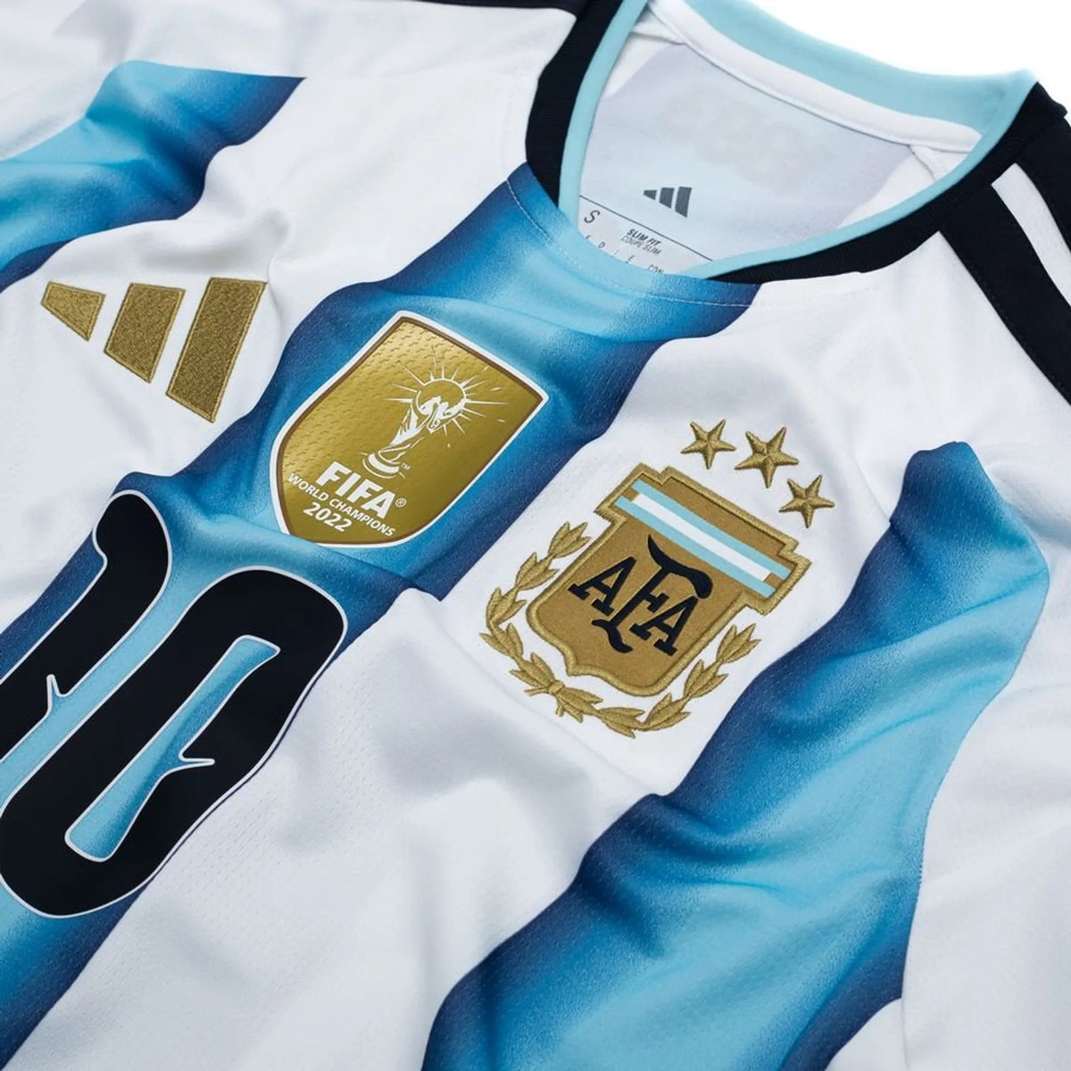 ARGENTINA 26 HOME MESSI WOMEN WORLD CUP JERSEY #10