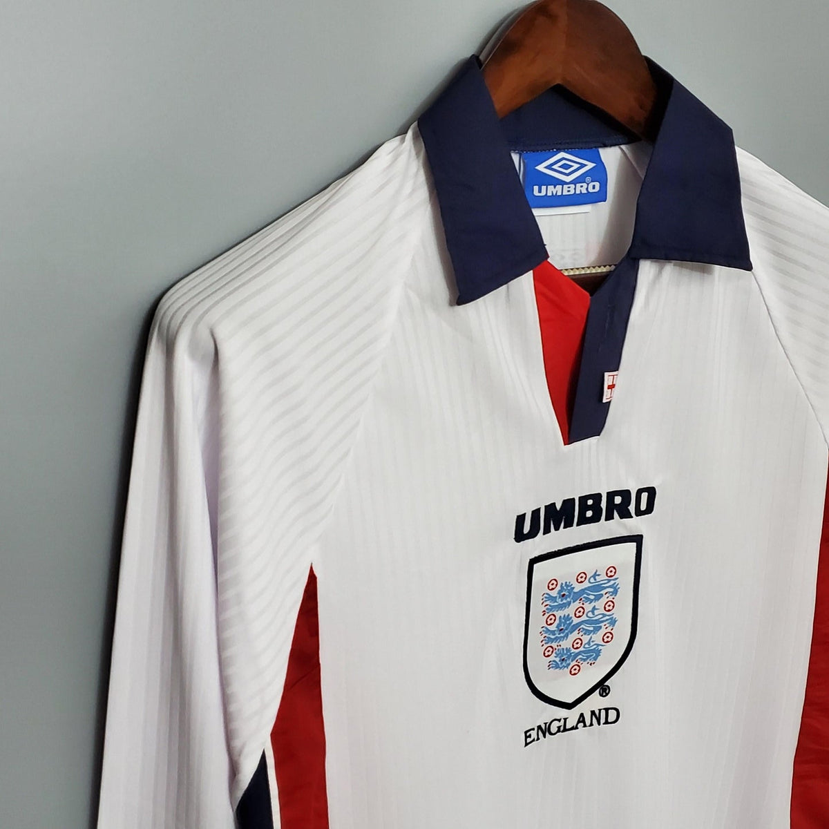 ENGLAND 98 RETRO HOME LONG SLEEVE JERSEY