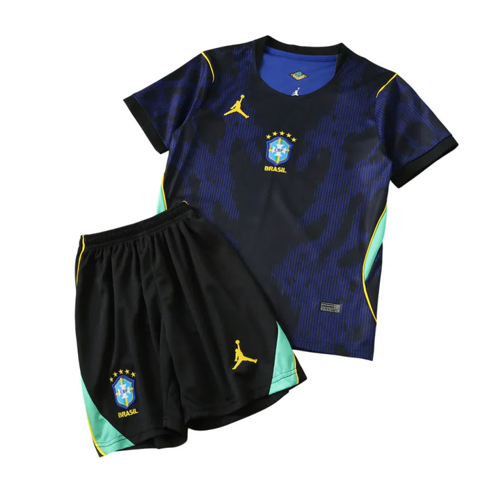 BRAZIL 26 AWAY KIDS WORLD CUP JERSEY
