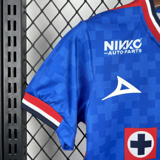 CRUZ AZUL 25/26 HOME KIDS KIT