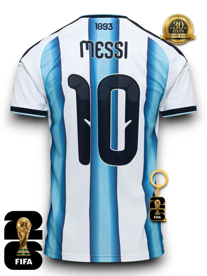 ARGENTINA 26 HOME MESSI WOMEN WORLD CUP JERSEY #10