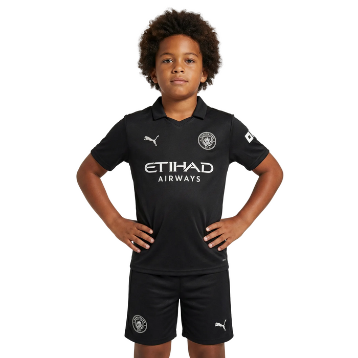 MANCHESTER CITY 25/26 AWAY KIDS KIT