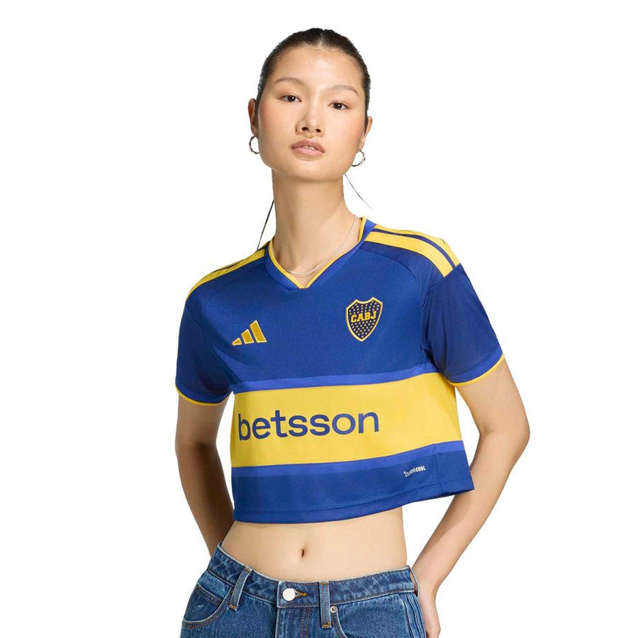 BOCA JUNIORS 26/27 HOME CROPPED WOMEN JERSEY