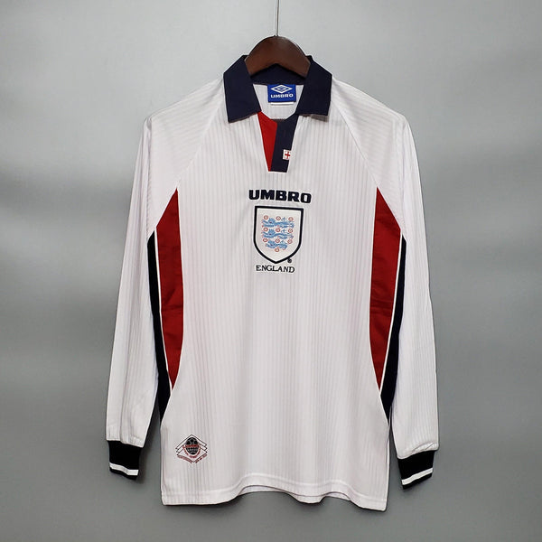 ENGLAND 98 RETRO HOME LONG SLEEVE JERSEY