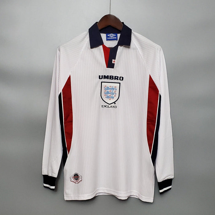 ENGLAND 98 RETRO HOME LONG SLEEVE JERSEY